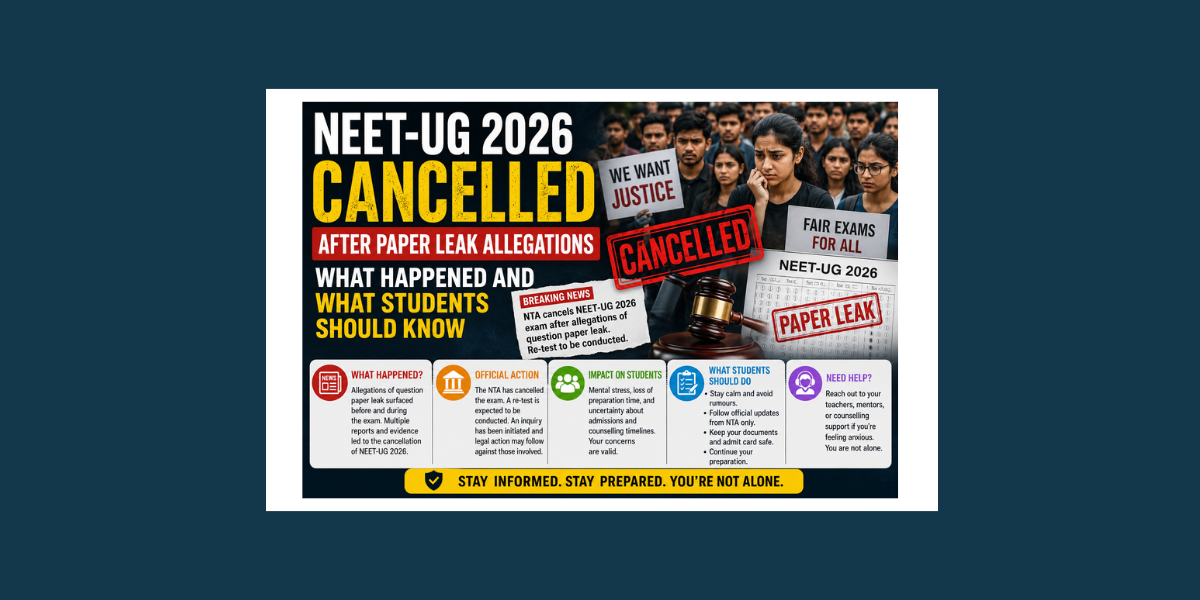 NEET UG 2026 CANCELLED